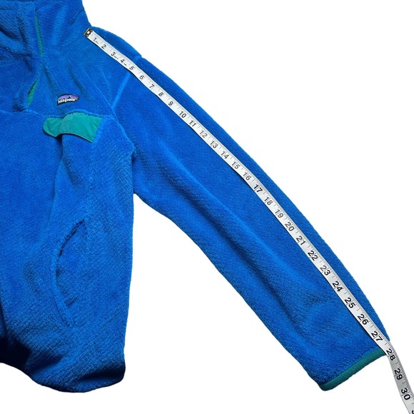 Patagonia | Women | Blue Re-Tool Snap T Fleece Pullover Sweater | Size Medium - Picture 6 of 14